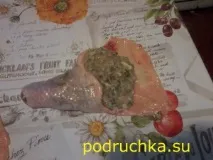 Фаршировані курячі стегенця курячі стегенця