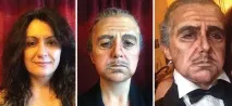 Перетворення на знаменитих людей за допомогою гриму людей