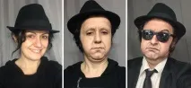 Перетворення на знаменитих людей за допомогою гриму перетворення