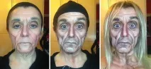 Перетворення на знаменитих людей за допомогою гриму людей