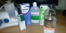 Розчини для небулайзера при кашлі (у тому числі мукалтин) розчини