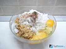 Рецепт Котлети з капустою та рисом капустою