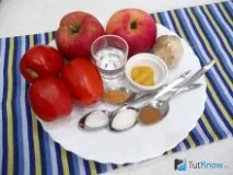 Рецепт Помідорно-яблучний кетчуп кетчупу