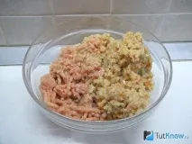 Рецепт Котлети з капустою та рисом рецепт