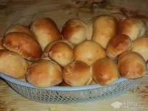 Рецепт Булочки з начинкою, з карамелькою начинкою