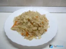 Рецепт Котлети з капустою та рисом котлети