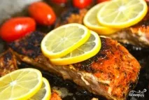 Сьомга, тушкована з овочами - покроковий рецепт з фото на покроковий