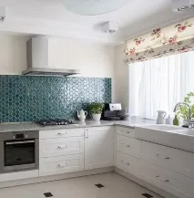 Штори в квіточку в інтер’єрі, Домфронт домфронт