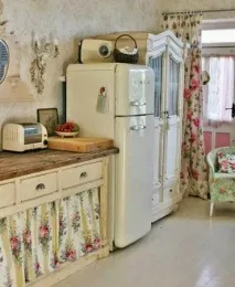 Штори в квіточку в інтер’єрі, Домфронт домфронт