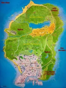 Секрети GTA 5 (ГТА 5) та паски секрети