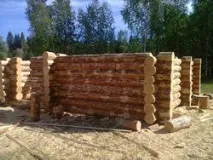 Смолисті породи дерев, Будівельний блог смолисті