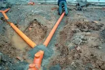 Будівництво та прокладання зливової каналізації 2 етапи монтажу етапи