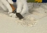 Гіпсовий барельєф від Леоніда Кіма леоніда