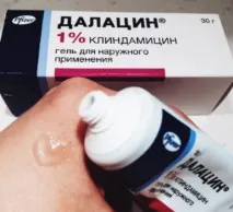 активното вещество Далацин акне