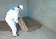 Влаштування сухої стяжки підлоги, суха стяжка підлоги своїми руками, технологія, Переробка ТБ - стяжки