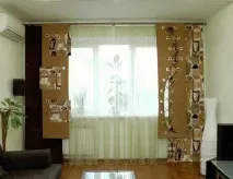 Японські штори цікаві ідеї з фото штори