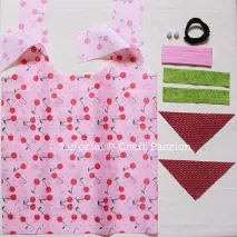 Господарська сумка з чохлом «Полуничка» своїми руками чохлом