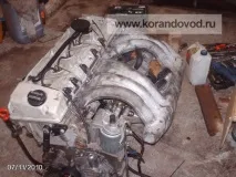 Заміна двигуна OM662 на ОМ606 на SsangYong Musso - Установка ОМ606 - Частина перша двигуна