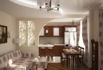 Арка з барною стійкою варіанти, самостійна установка стійкою