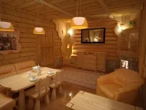 Ідеї створення інтер’єру в дерев’яній лазні створення