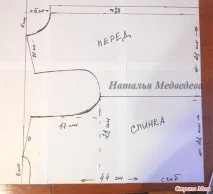 МК. Викрійка дитячої толстовки. Робимо викрійку самі. викрійка