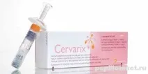 Церварікс (Cervarix) опис препарату, інструкція та побічні дії церварікс