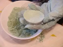 Бомбочки для ванни двокольорові кожну