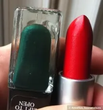Butter London - British racing green - Mac-Lady danger, один з моїх будь-яких дуетів british