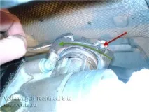 Чищення дроселя на Volkswagen Golf 4 дроселя