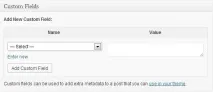 Custom fields - довільні поля WordPress, WPNICE довільні