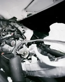 Фотографії автомобілів після ДТП після