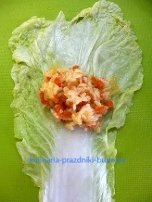 Голубці, фаршировані овочами фаршировані