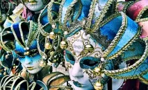 Італія, Венеціанський карнавал фотографії дійових осіб, легенди та історія свята венеціанський