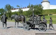 Історія створення пам’ятника благодійнику в Казані, Kazancat благодійнику