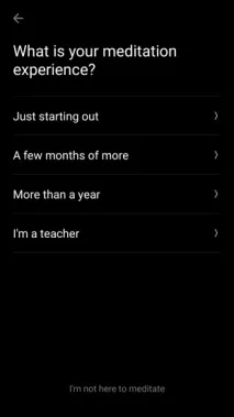 Insight Timer прозорци