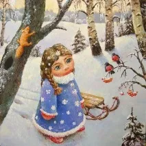 Історія Снігуроньки історія