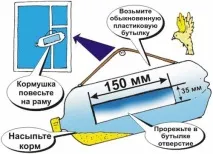Як зробити і розмістити годівницю - Стежка - Недільна школа - Статті - Школа радості зробити