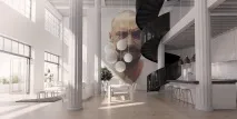 Лофт у Трайбеку, Домашній дизайн лофт