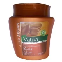 Маска для волосся DABUR VATIKA ARGAN - «✔Рятуємо волосся від сухості, даруємо харчування та зволоження разом маска