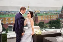 Місця для весільної фото сесії взимку фото