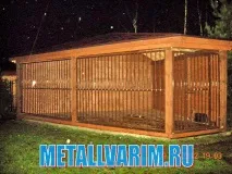 Грати для дерев’яних та цегляних вольєрів яних