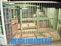 Грати для дерев’яних та цегляних вольєрів грати