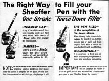 Sheaffer TM Touchdown sheaffer