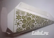 Робимо коробочку «Ялинка» для подарунка своїми руками майстер-клас з фото ялинка