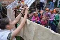 Дитячий день народження на тему - Птахи, Зростай розумним! народження
