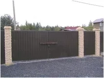 забору