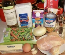 Курячий пиріг з фото пиріг