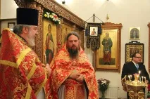 Настоятель та клірики Спасо-Преображенського собору привітали храм св. привітали