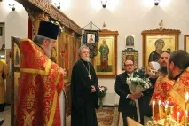 Настоятель та клірики Спасо-Преображенського собору привітали храм св. собору