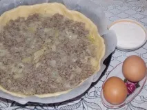 М’ясний пиріг із картопляного тіста тіста